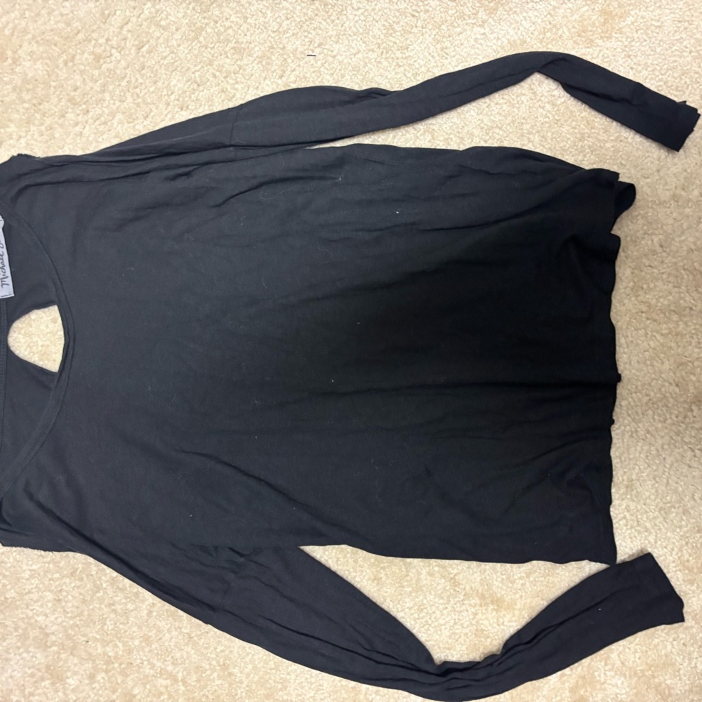 Michael Stars Black Long Sleeve Tee